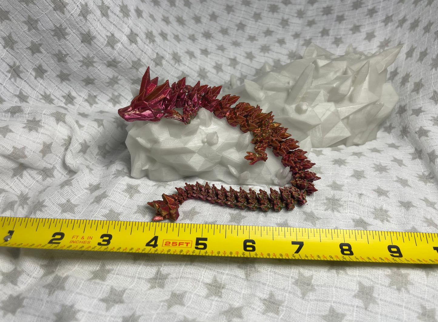 Crystal Dragon Rock Display